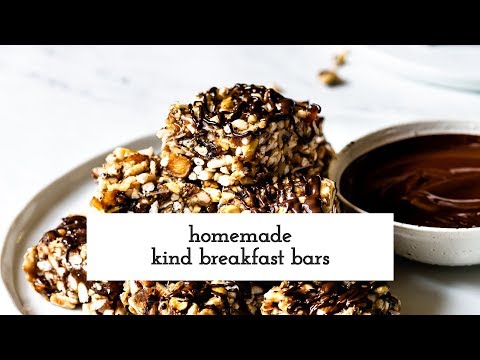 Homemade Kind Breakfast Bars