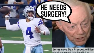 Doctor Explains Dak Prescott Thumb Injury and Surgery