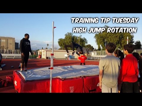 Training Tip Tuesday - High Jump Rotation
