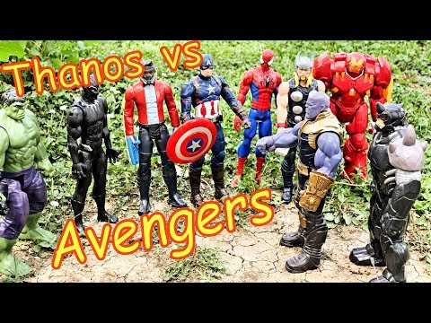 Thanos vs Avengers + Spiderman - Hulk, Thor, Black Panther, Iron Man Full Fight! Part 3