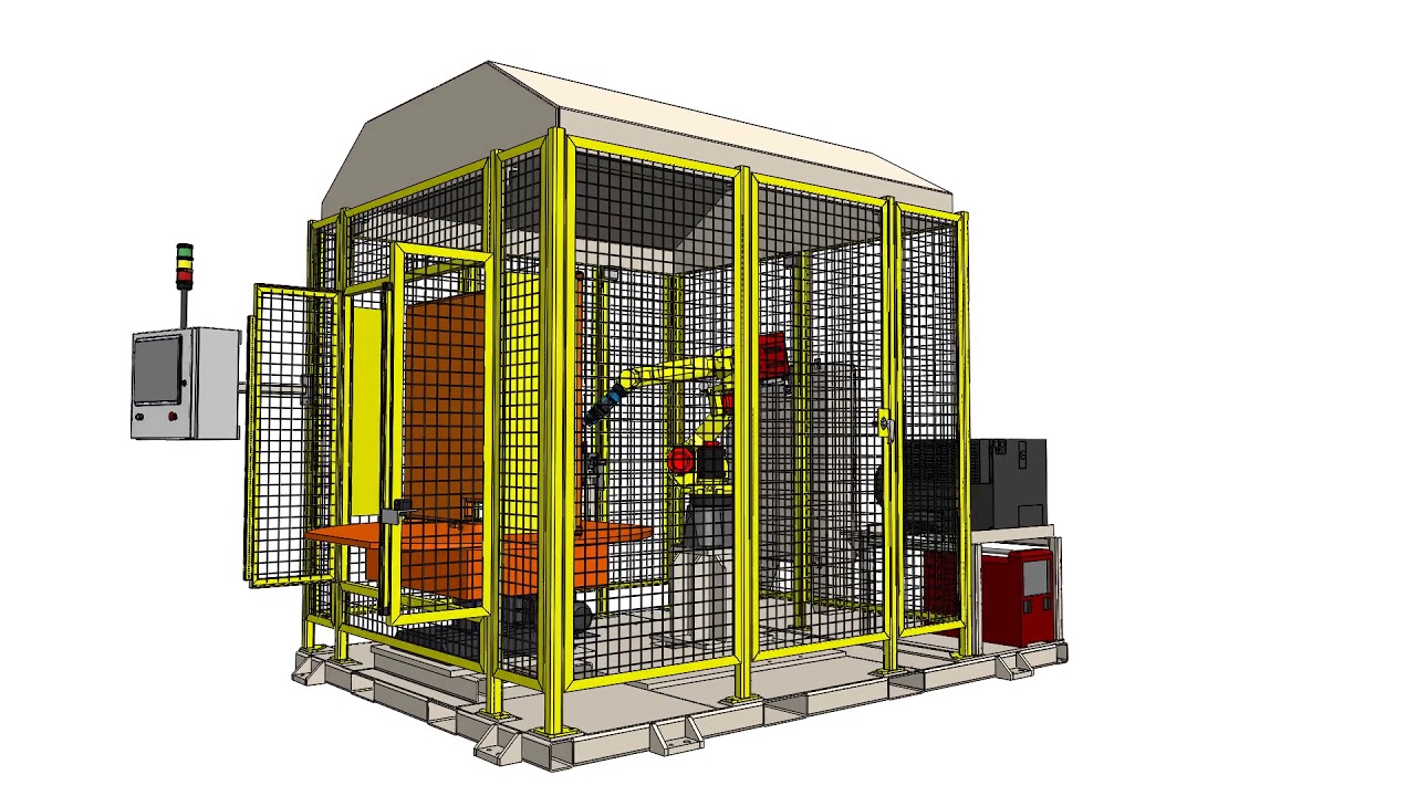 Dial Table MIG Single Robot (3D Spin Only)
