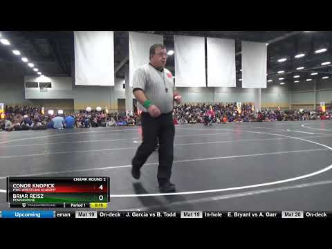 High School (9th - 10th Grade) 126 Briar Reisz Powerhouse Vs Conor Knopick MWC Wrestling Academy