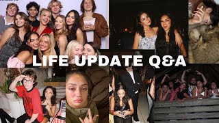 ANSWERING ALL THE QUESTIONS YOU'VE BEEN WAITING FOR // makeup Qs, life updates + no holding back...