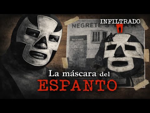 Máscara de LUCHA LIBRE y el CRIMEN del Espanto.