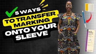5 Ways to Transfer Marking onto Your Sleeve