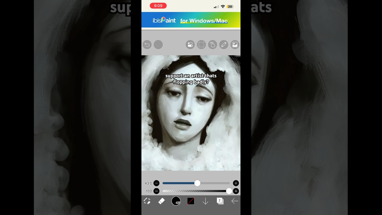 support a flopping artist? #art #drawing #fy #dontflop #fypシ #fyp #shorts #relatable #youtubeshorts