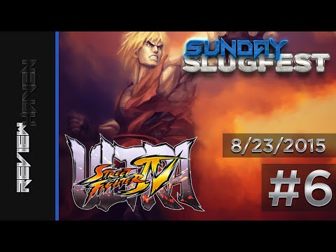 Sunday Slugfest #6 // Ultra Street Fighter IV // Online Ranked Matches - 8/23/15