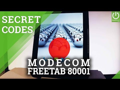 Codes in MODECOM FreeTAB 8001 3G - Secret Menu / Hidden Mode