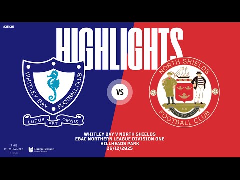 Highlights | Whitley Bay 0 North Shields 1
