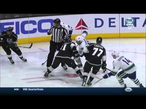 Game #1068 Vancouver Canucks @ Los Angeles Kings 4-1 Highlights (21.03.2015)