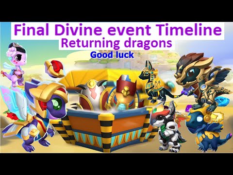 Final Divine Event timeline and Returning Dragons-Dragon Mania Legends | DML