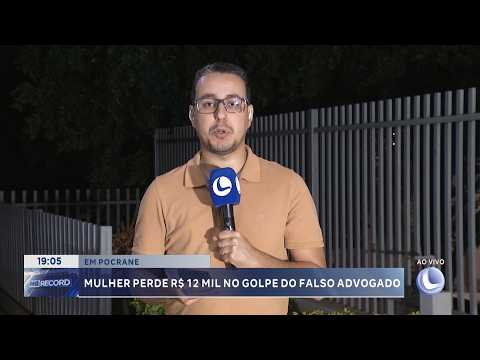 Em Pocrane: Mulher perde R$ 12 mil no golpe do falso advogado.