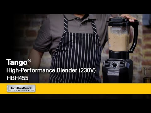 Tango® High-Performance Blender | Hamilton Beach Commercial® | Hands-free use | HBH455 Series (230V)