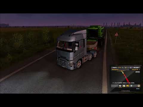Euro Truck Simulator 2 (1.31.2.6s) - Promods 2.27 - Überholmanöver missglückt