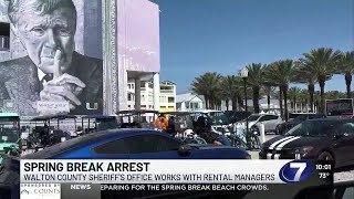 Rental managers & deputies coordinate as Walton County ramps up spring break enforcement