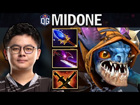 OG.MIDONE SLARK WITH AGHANIMS-SILVEREDGE - DOTA 2 7.28 GAMEPLAY