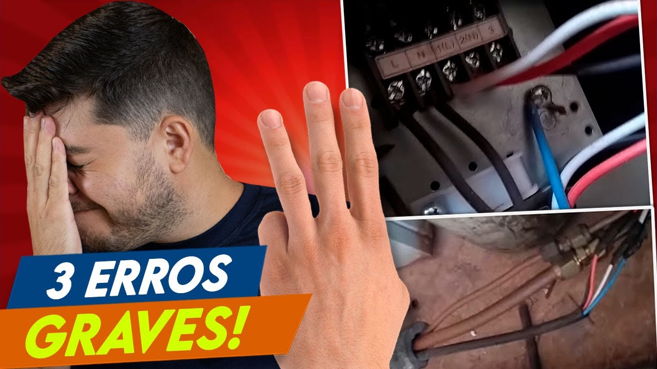 🚫 Os 3 ERROS mais GRAVES da INSTALAÇÃO de AR CONDICIONADO e como EVITÁ-LOS