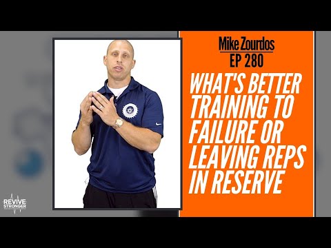 280: Mike Zourdos - What's Better | Training To Failure Or Leaving Reps In Reserve