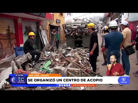 San José, Caldas, pide ayudas urgentes tras la destrucción de 40 viviendas