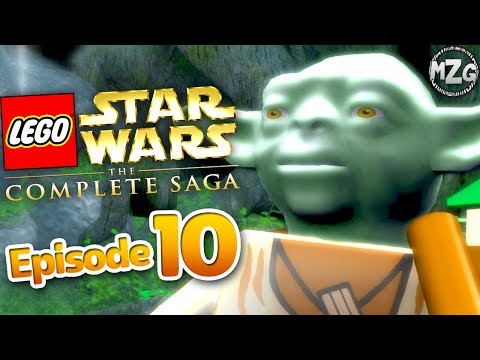 LEGO Star Wars The Complete Saga Gameplay Walkthrough - Part 10 - Yoda! The Empire Strikes Back!