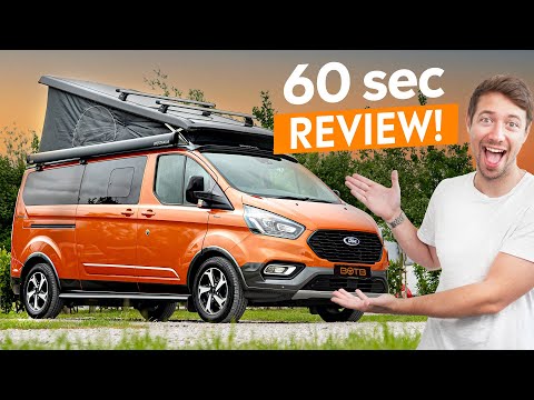 60 Second Review! Ford Nugget Plus Campervan