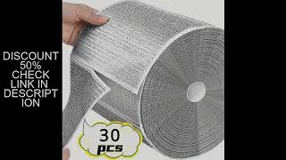 Download the video "Wholesale Metal Steel Wire Rags Cloth Home Kitchen Pot Pan Dishwashing Double-sided Dishcloth Cleani"