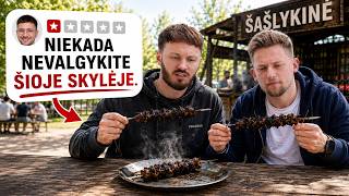 Išbandėme BLOGIAUSIUS Šašlykus Lietuvoje