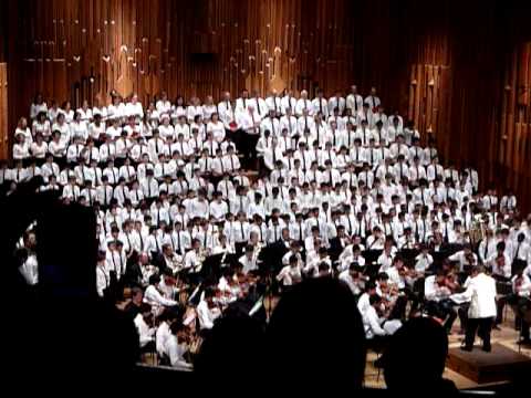 Jerusalem - HABS Symphony Orchestra and Choir Barbican Theatre 2011