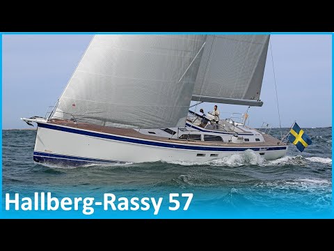 Hallberg-Rassy 57 – Grand performance cruiser superyacht sailing ship de luxe – state of the art
