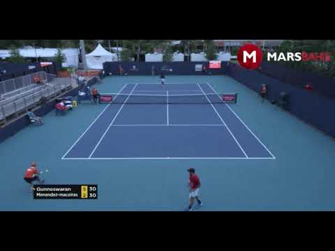 Prajnesh Gunneswaran vs  Adrian Menedez-Maceira : ATP Miami Masters Q1