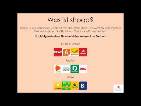 Cashback erhalten | Geld sparen mit shoop