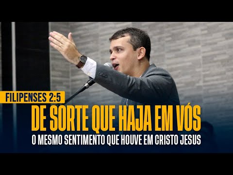 Filipenses 2:5 - PR. RENATO TORRES MOUL - [PREGAÇÃO IMPACTANTE]