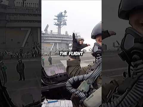 Why Every Pilot Must Salute Before Taking Off From an Aircraft Carrier