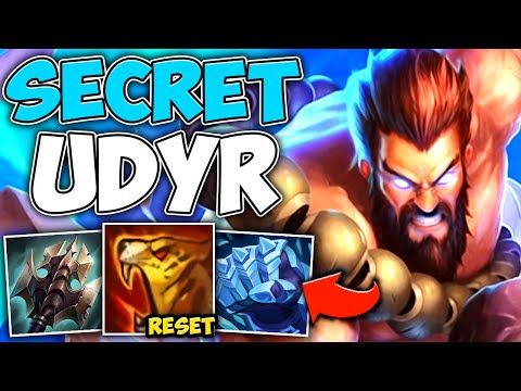 THE BEST 2 ITEM POWER-SPIKE IN THE GAME! (MY SECRET UDYR BUILD) - League of Legends
