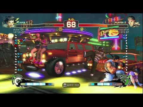 SSF4 Rank Match realvocalist ryu vs duke728 ma