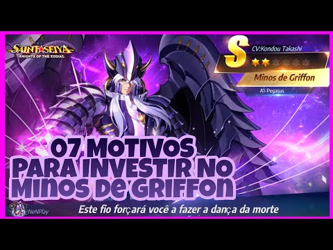 Minos de Griffon Vale a Pena? (Review) - Saint Seiya Awakening