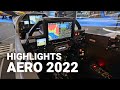 AERO 2022 HIGHLIGHTS JMB VL3 Turbine Diamond EDA40 Blackshape Garbriél Junkers A50 Junior
