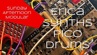 Video thumbnail for Erica Synths Pico Drums Introduction by SundayAfternoonModular