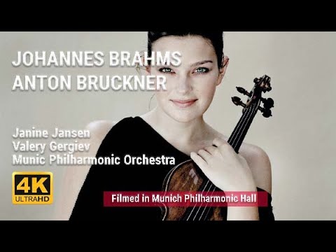 Valery Gergiev & Janine Jansen perform Brahms and Bruckner with Munich Philharmonic Orchestra