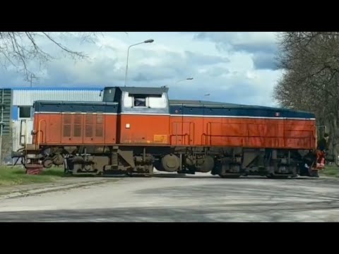 Tåg från hamnen i Halmstad