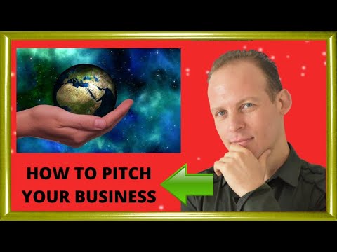 How to pitch your business ideas to investors or when selling: tutorial with a template and examples Video
