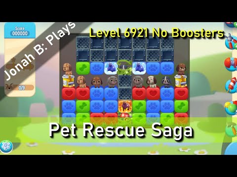 Pet Rescue Saga Level 6921 No Boosters