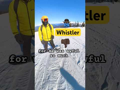 🙅🏿‍♂️Never Going Back To Whistler For This Reason!! #snowboarding #whistler #whistlerblackcomb