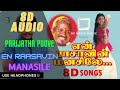 8D Magic Music Tamil Parijatha Poove Antha En Raasavin Manasile 8D AUDIO