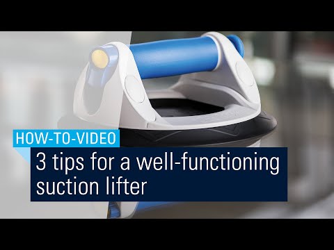 Bohle | Veribor® - 3 Tips for a Well functioning Suction Lifter