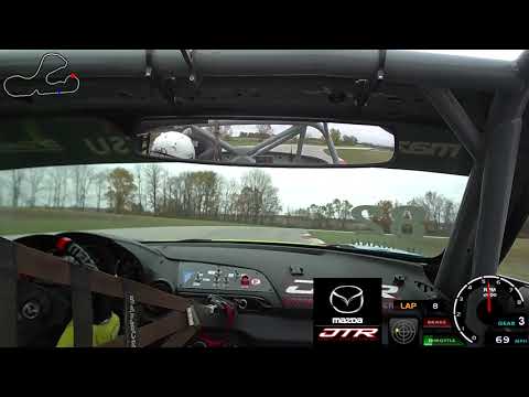 Mazda MX5 Cup Car Hotlap at Putnam Park