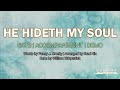 He Hideth My Soul | SATB | Piano