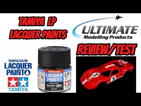 Tamiya LP Lacquer Paints Review/Test