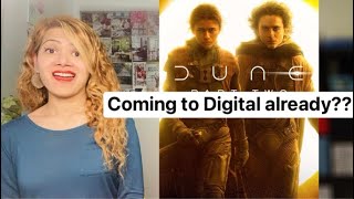 Dune Part 2 Box office run ending soon coming to Digital ? Timothèe Chalamet, Zendaya, Austin Butler