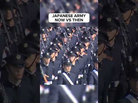 Japanese Army - Now vs Then